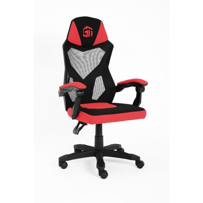 gamertek-ignite-gaming-chair-red-breathable-mesh-fabric-multi-tilt-ergonomic