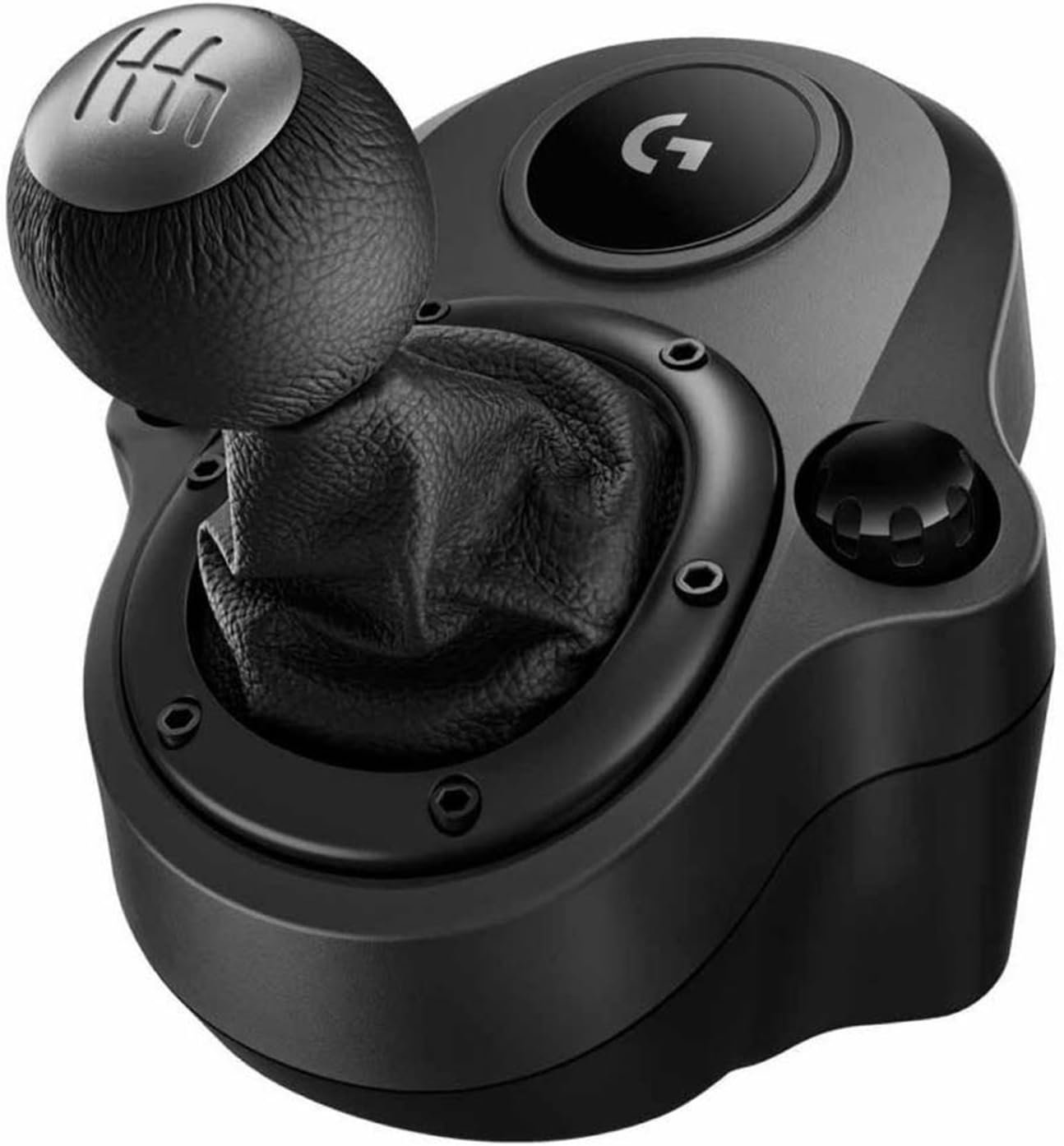 logitech-driving-force-shifter-941-000130-6-speed-h-pattern-gearbox-with-push-down-reverse-hand-stitched-leather-knob-boot