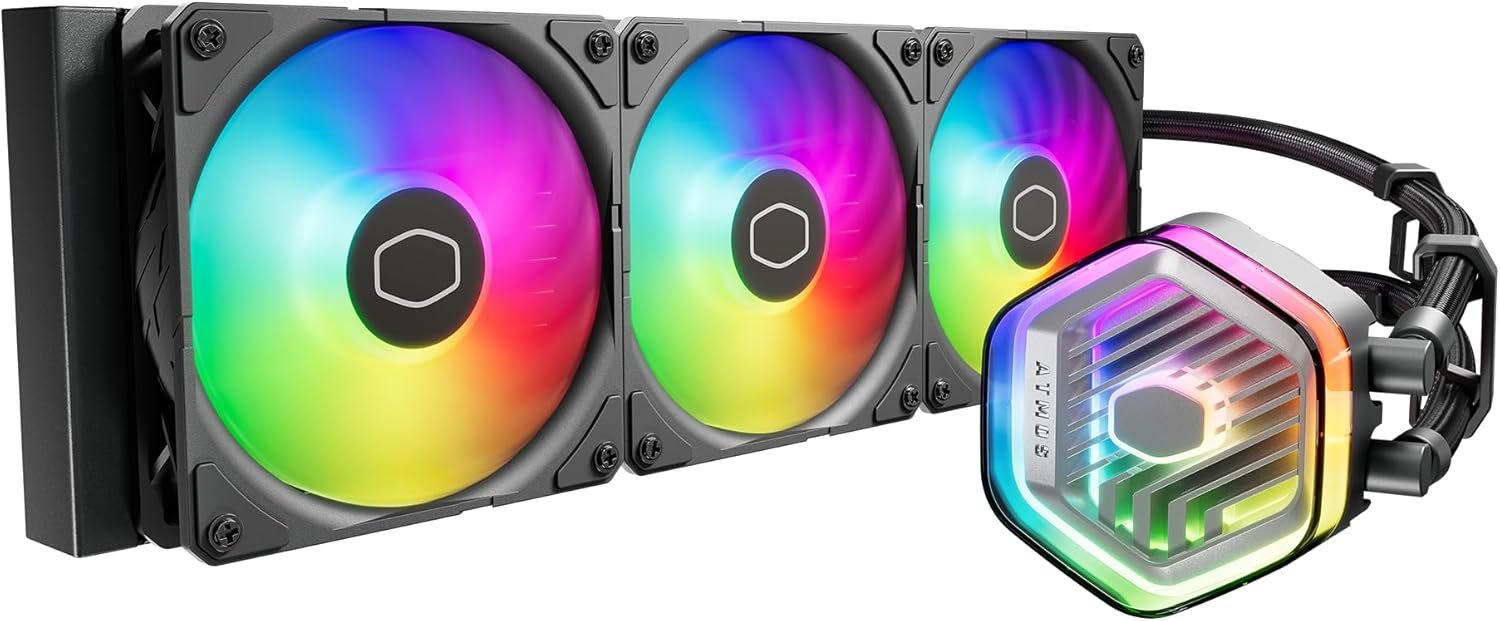 cooler-master-masterliquid-240-atmos-argb-close-loop-aio-liquid-cooler-customize-pump-sickleflow-edge-pwm-fans-240mm-radiator-cryofuze-amd-ryzen-am5-am4-intel-lga1700-1200