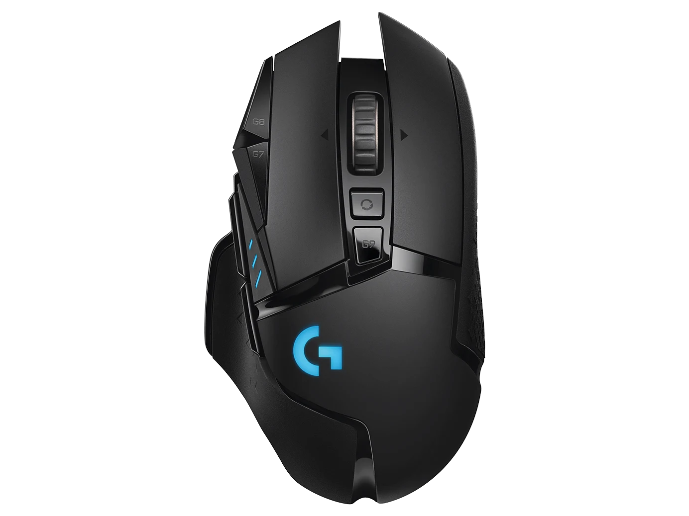logitech-g502-lightspeed-wireless-gaming-mouse-910-005568-hero-16k-sensor-11-programmable-buttons-tunable-weights-lightsync-rgb