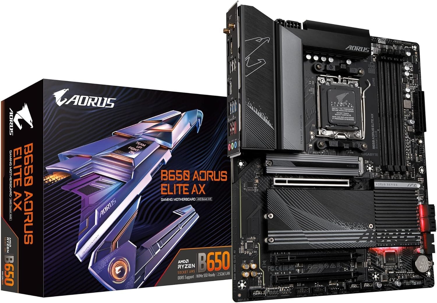 gigabyte-b650-aorus-elite-ax-am5-lga-1718-amd-b650-atx-5-year-warranty-ddr5-m-2-pcie-5-0-usb-3-2-gen2x2-type-c-wifi-6e-2-5gbe-lan-q-flash-plus-ez-latch-gaming-motherboard