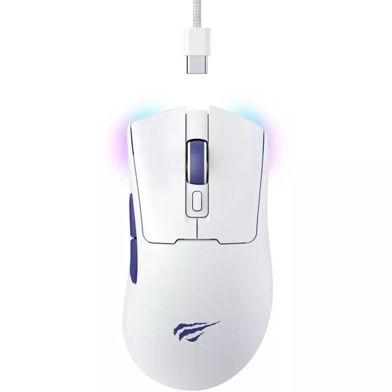 havit-ms966wb-quad-mode-wireless-gaming-mouse-pmw3325-sensor-10-000-dpi-500mah-battery-rgb-lighting-white