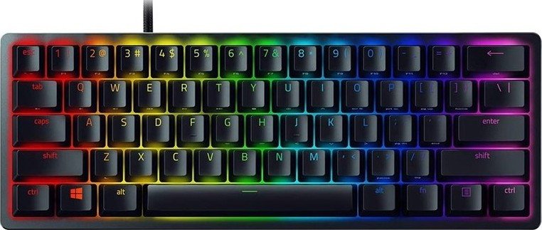 razer-huntsman-mini-60-optical-gaming-keyboard-rz03-03390100-r3m1-clicky-purple-switch-rgb-chroma-detachable-usb-c-doubleshot-pbt-keycaps
