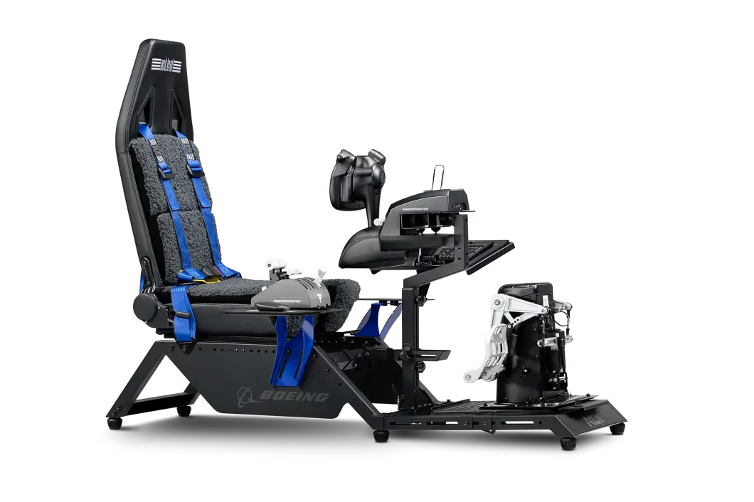 next-level-racing-flight-simulator-boeing-commercial-edition-nlr-s027-licensed-cockpit-adjustable-frame-faux-wool-seat-premium-build