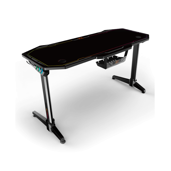 apex-three-rgb-gaming-desk-140cm-carbon-fiber-surface-remote-led-cable-management-en46867