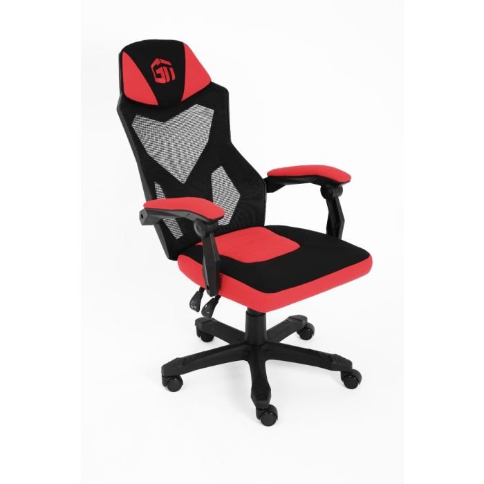 gamertek-ignite-gaming-chair-red-breathable-mesh-fabric-multi-tilt-ergonomic