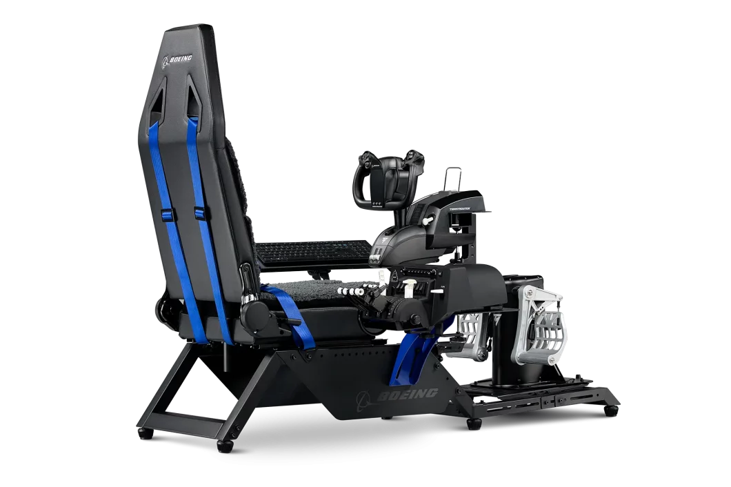 next-level-racing-flight-simulator-boeing-commercial-edition-nlr-s027-licensed-cockpit-adjustable-frame-faux-wool-seat-premium-build